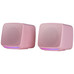 ALTAVOCES 2.0 MARS GAMING MSPROP ROSA 10W USB + JACK
