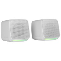 ALTAVOCES 2.0 MARS GAMING MSPROW BLANCO 10W USB + JACK