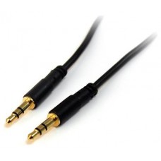 STARTECH CABLE 3M DELGADO AUDIO 3,5MM MACHO