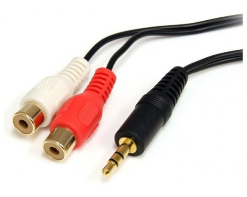 STARTECH CABLE 1,8M AUDIO MINIJACK A RCA H