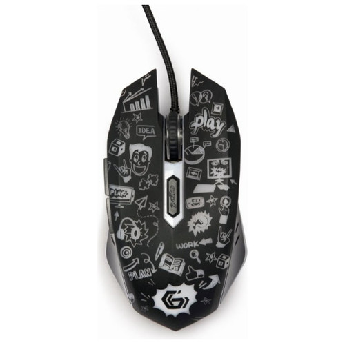 RATON GEMBIRD MUS-6B-GRAFIX-01 OPTICAL 3600DPI NEGRO USB-SX30 RATON GEMBIRD MUS-6B-GRAFIX-01 OPTICAL 3600DPI NEGRO USB