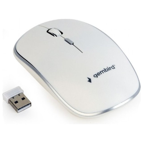 RATON GEMBIRD OPTICO SILENCIOSO BLANCO RF INALAMBRICO PILAS-SX30 RATON GEMBIRD OPTICO SILENCIOSO BLANCO RF INALAMBRICO PILAS