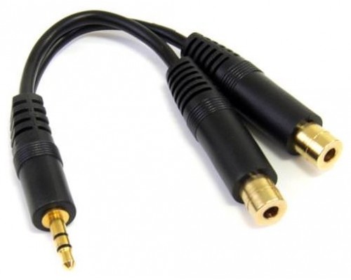 STARTECH CABLE 15CM ADAPTADOR AUDIO DIVISOR AUR