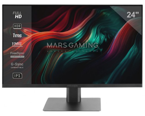 MONITOR 24" DP HDMI MARS GAMING MV24 IPS FHD