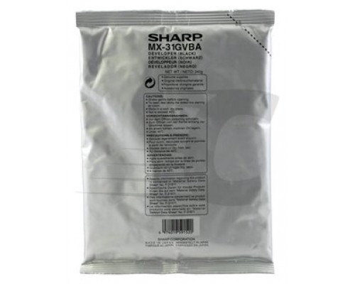 SHARP Toner MX 2301N/2600/3100/4100N/4101N/5000N/5001N Developer Negro