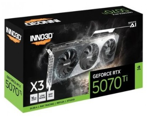 La INNO3D GeForce RTX 5070 Ti X3 es una tarjeta