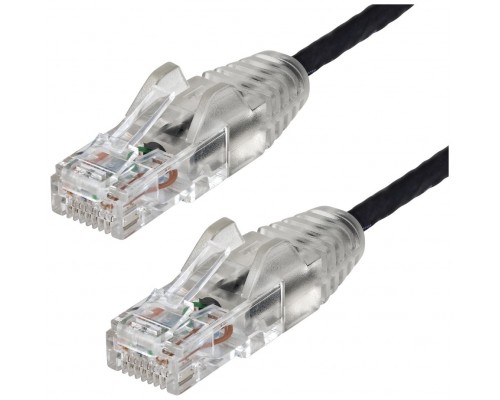 STARTECH CABLE 1,5M DE RED CAT6 SIN ENGANCHES NEGR