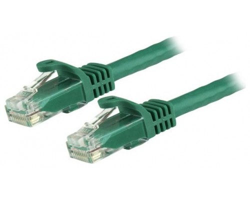 STARTECH CABLE 1,5M CAT6 DE RED VERDE