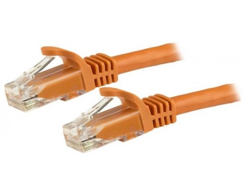 STARTECH CABLE 1,5M CAT6 DE RED NARANJA