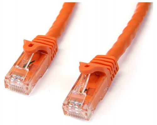 STARTECH CABLE 1M NARANJA RED GIGABIT CAT6 ETH. RJ