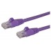 STARTECH CABLE DE RED 1M PURPURA CAT6