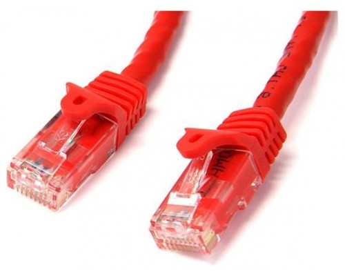 STARTECH CABLE 2M ROJO RED GIGABIT CAT6 ETH. RJ45