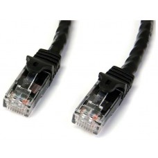 STARTECH CABLE RED ETH. CAT6 SIN ENGANCHE 5M NEGRO