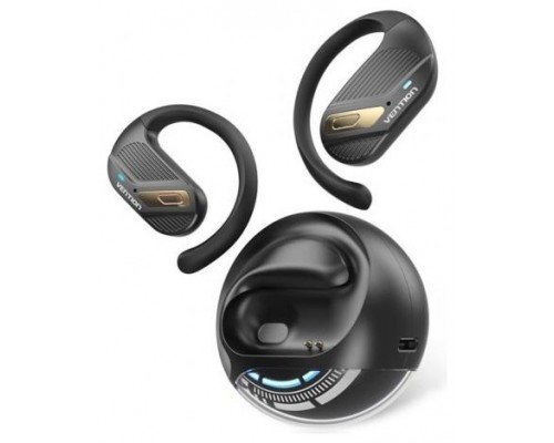 AURICULAR DEPORTIVO OPENBEAT O12 BLUETOOTH NEGRO VENTION (Espera 4 dias)