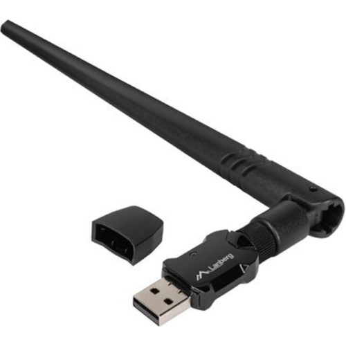 ADAPTADOR RED LANBERG USB 2.0 WIFI6 DUAL BAND AX900 2.4/5GHZ 600MB/S ANTENA EXT-SX30 ADAPTADOR RED LANBERG USB 2.0 WIFI6 DUAL BAND AX900 2.4/5GHZ 600MB/S ANTENA EXT