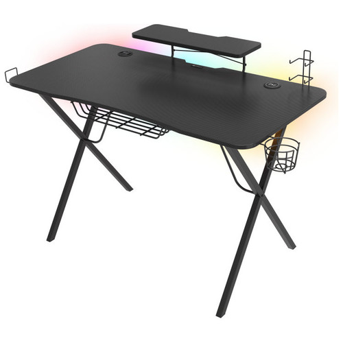 MESA GAMING GENESIS HOLM 300 RGB NEGRO CARBONO-SX40 MESA GAMING GENESIS HOLM 300 RGB NEGRO CARBONO