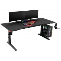 MESA GAMING GENESIS HOLM MODULAR 180 RGB NEGRO 180X75 CM