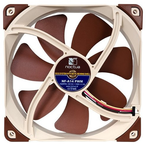 VENTILADOR 14CM NOCTUA NF-A14 PWM MARRON