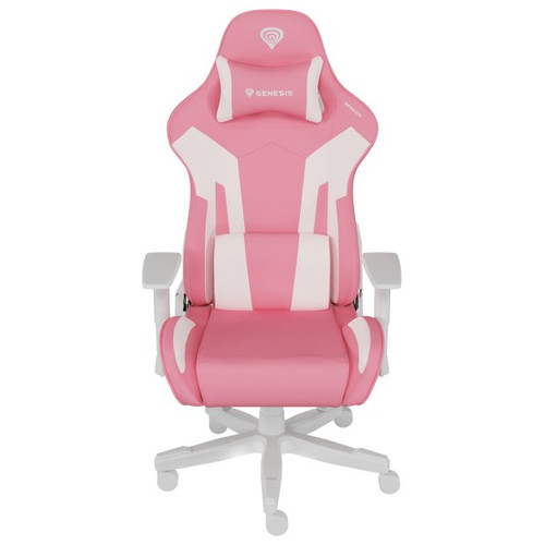 SILLA GENESIS NITRO 710 ROSA-BLANCO NFG-1929 (Espera 4 dias)