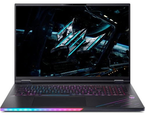 Acer Predator PH18-73-92Q3 Intel Core Ultra 9 275HX Port&aacute;til 45,7 cm (18") WQXGA 32 GB DDR5-SDRAM 2 TB SSD NVIDIA GeForce RTX 5080 Wi-Fi 7 (802.11be) FreeDOS Negro (Espera 4 dias)