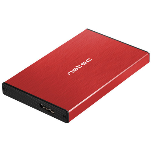 CARCASA HDD NATEC RHINO GO NKZ-1279 2,5" ROJA-SX29 CARCASA HDD NATEC RHINO GO NKZ-1279 2,5" ROJA