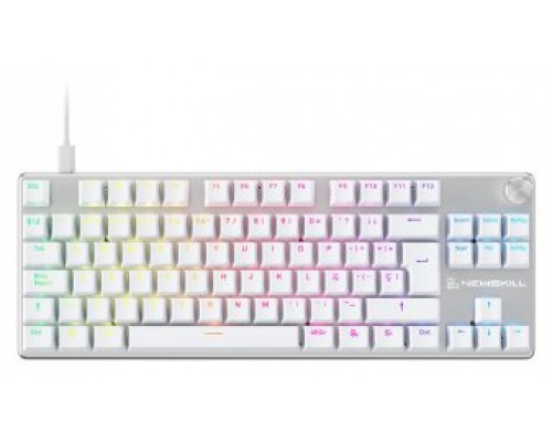 Newskill Gaming NS-KB-SERIKEV2-TKL-IVO teclado USB QWERTY Español Blanco (Espera 4 dias)