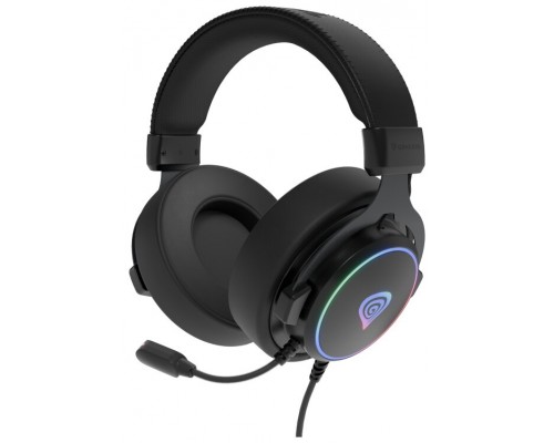 AURICULARES GAMING GENESIS 7.1 USB NEON 764 RGB NEGRO