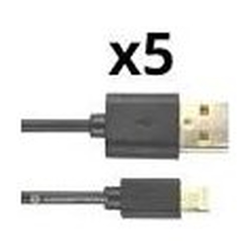 CABLE USB-A A LIGHTNING 2M NORTESS KIT 5 UNIDADES-SX60 CABLE USB-A A LIGHTNING 2M NORTESS KIT 5 UNIDADES