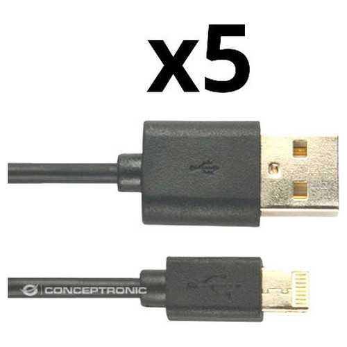 CABLE USB-A A LIGHTNING 2M NORTESS KIT 5 UNIDADES-SX60 CABLE USB-A A LIGHTNING 2M NORTESS KIT 5 UNIDADES