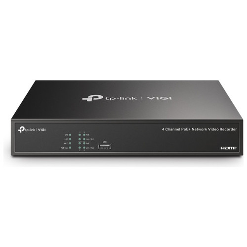 TP-LINK VIDEO GRABADOR NVR VIGI PoE+ 4 CANALES + HDD 2TB (Espera 4 dias)