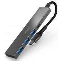 NILOX HUB USB C 3XUSB 3.0 1XUSBC