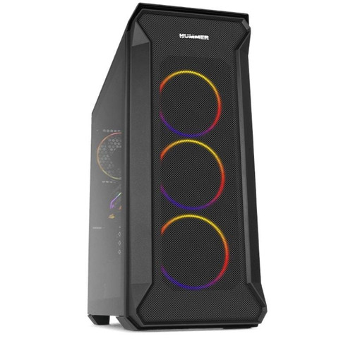 Diseno con cristal templado. Nox Hummer Quantum es una