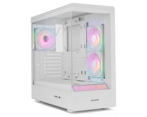 NOX Semitorre HUMMER SIGNAL Frameless ARGB Blanco