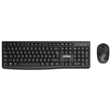 Nilox NXKMWE012 Kit teclado + ratón Wireless