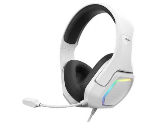 KROM KOPA AURICULARES GAMING 7.1 VIRTUAL BLANC