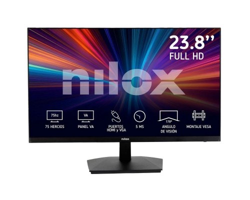 NILOX NXM24FHD111 Monitor 24"VA 100H HDMI DP peanV