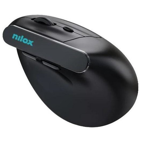 Nilox Ratón Wir Vertical Rec. Silen 1600 DPI Negro-IA30 Nilox Ratón Wir Vertical Rec. Silen 1600 DPI Negro