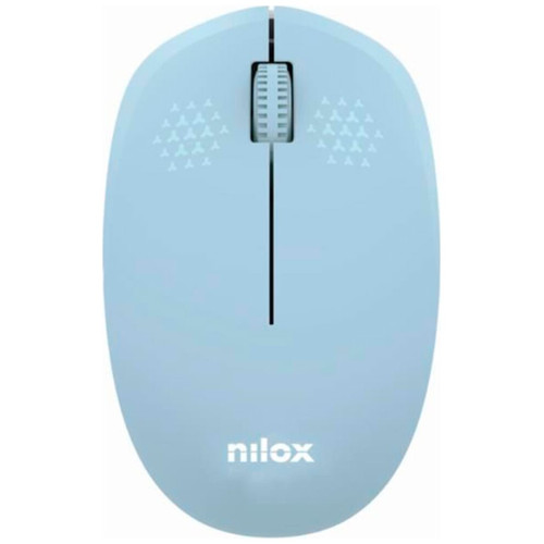 Nilox Rat&oacute;n Wireless, 1000 DPI, 3 botones, Azul