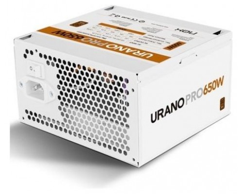 NOX Fuente ATX Urano PRO 650W Bronze Blanco