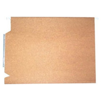 GIO Paq.25 carpetas colgantes visor lateral lomo V folio Kraft bicolor