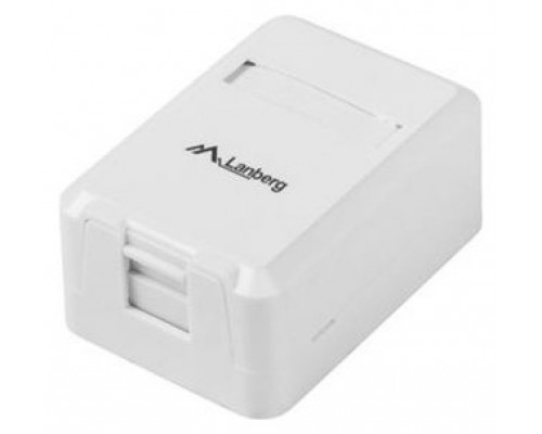 ROSETA DE SUPERFICIE LANBERG PARA 1 MODULO KEYSTONE