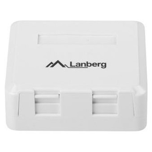 ROSETA DE SUPERFICIE LANBERG PARA 2 MODULOS KEYSTONE-SX41 ROSETA DE SUPERFICIE LANBERG PARA 2 MODULOS KEYSTONE