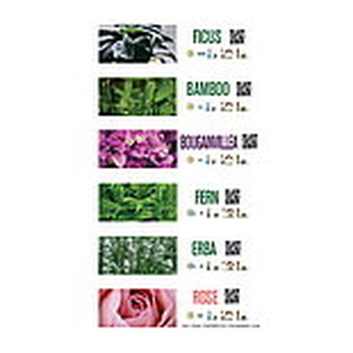 Floralabels Etiquetas de lazo 33x250 mm, 6 por hoja OKIMED32-IR30 Floralabels Etiquetas de lazo 33x250 mm, 6 por hoja OKIMED32