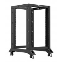 ARMARIO LANBERG ABIERTO RACK 19" 18U 600X800 NEGRO