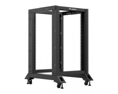 ARMARIO LANBERG ABIERTO RACK 19" 18U 600X800 NEGRO