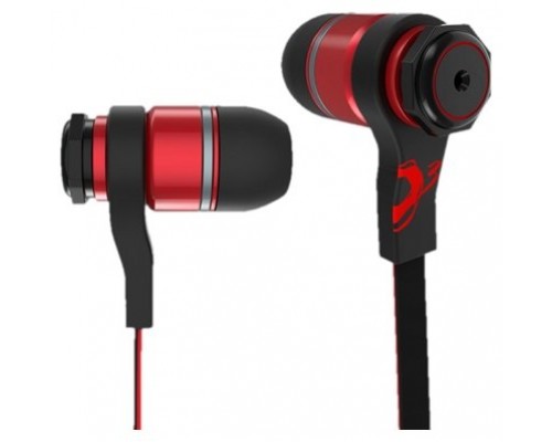 AURICULAR GAMING OZONE TRIFX ROJO NEGRO MICROFONO ALAMBRICO