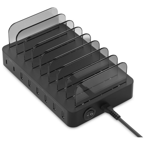 ESTACION DE CARGA USB CONCEPTRONIC 75W OZUL02B 6xUSB-A