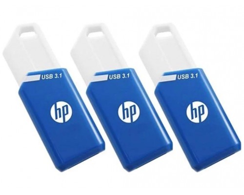 USB 3.1 HP 128GB X755W PACK x3