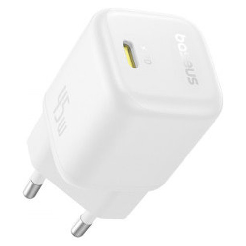 OS-BASEUS PICOGO GAN FAST CHARGER 1C 45W EU MOON WHITE (Espera 4 dias)-SX40 OS-BASEUS PICOGO GAN FAST CHARGER 1C 45W EU MOON WHITE (Espera 4 dias)