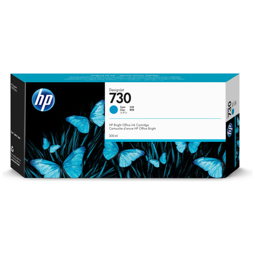 HP nº730 300-ml Cyan Ink Cartridge-IR20 HP nº730 300-ml Cyan Ink Cartridge